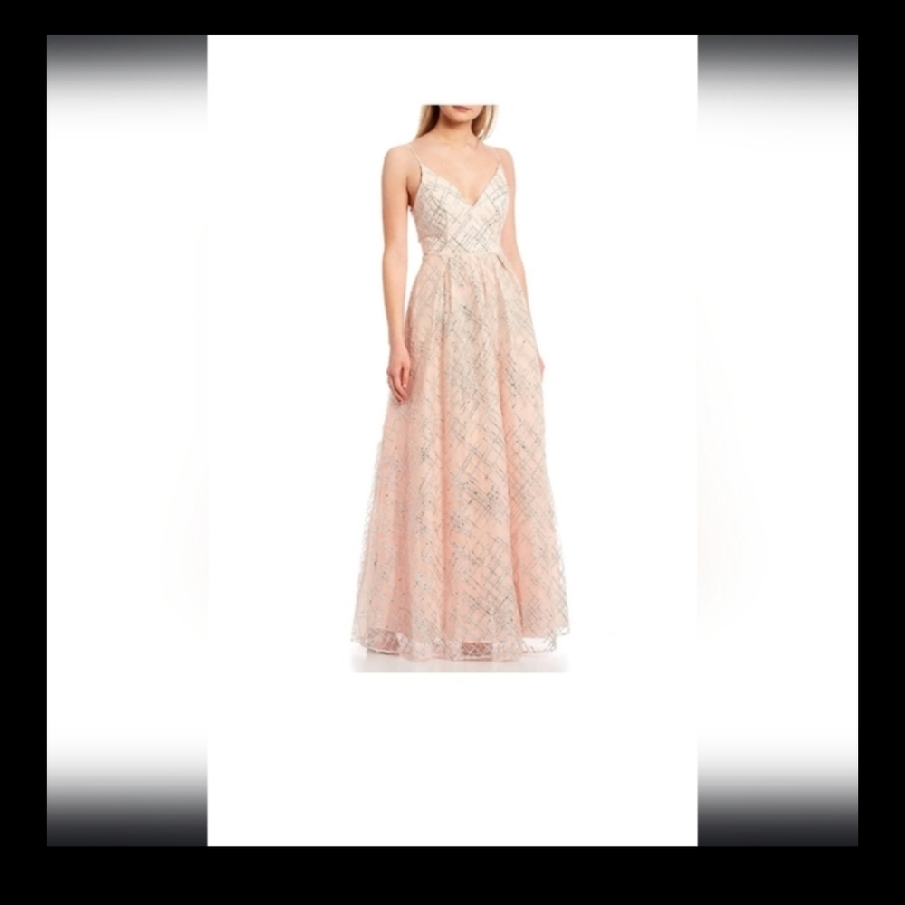 Midnight Doll (Dillards) Bling Prom Dress